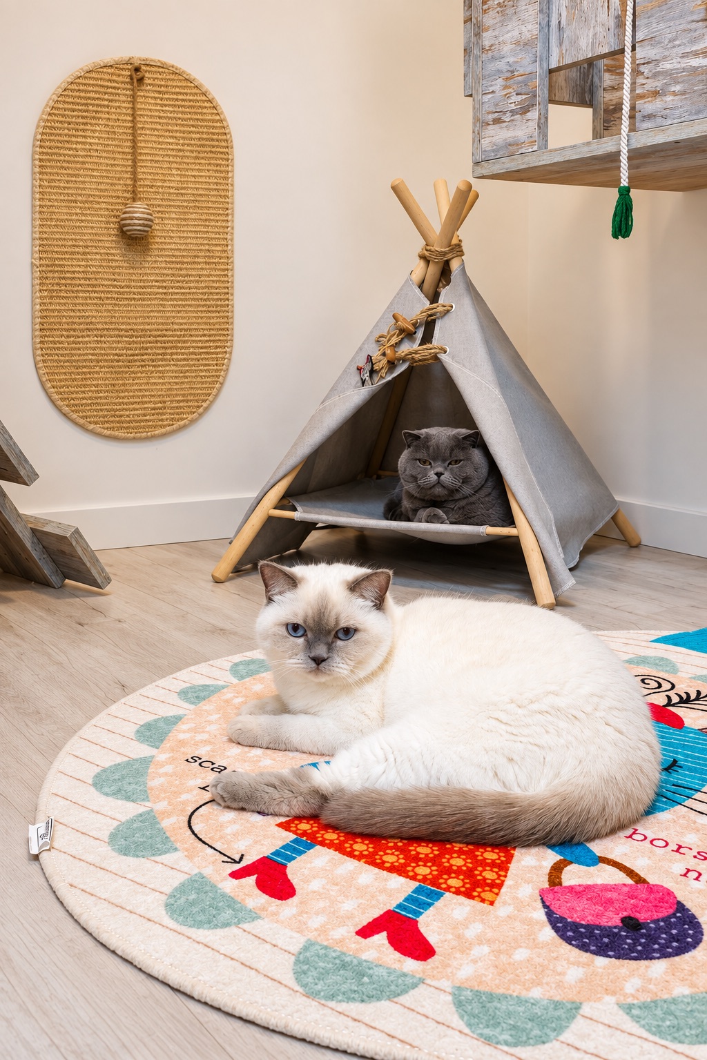 Aile Odaları — Hepsi Patime Cat's Hotel