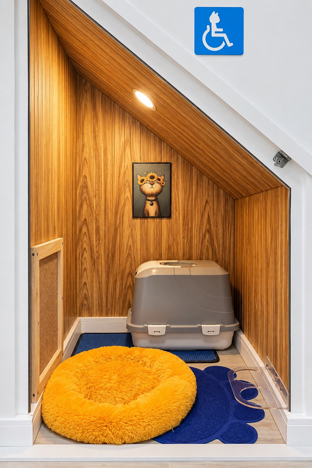 Engelli Kedi Odası — Hepsi Patime Cat's Hotel